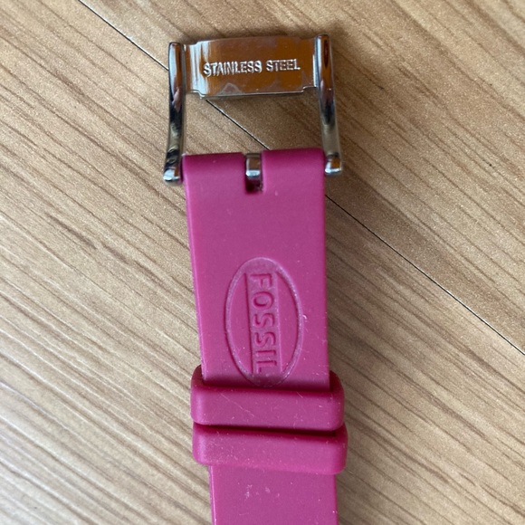 Fossil Watch Hope with Etched Dove and Flower - Picture 6 of 6